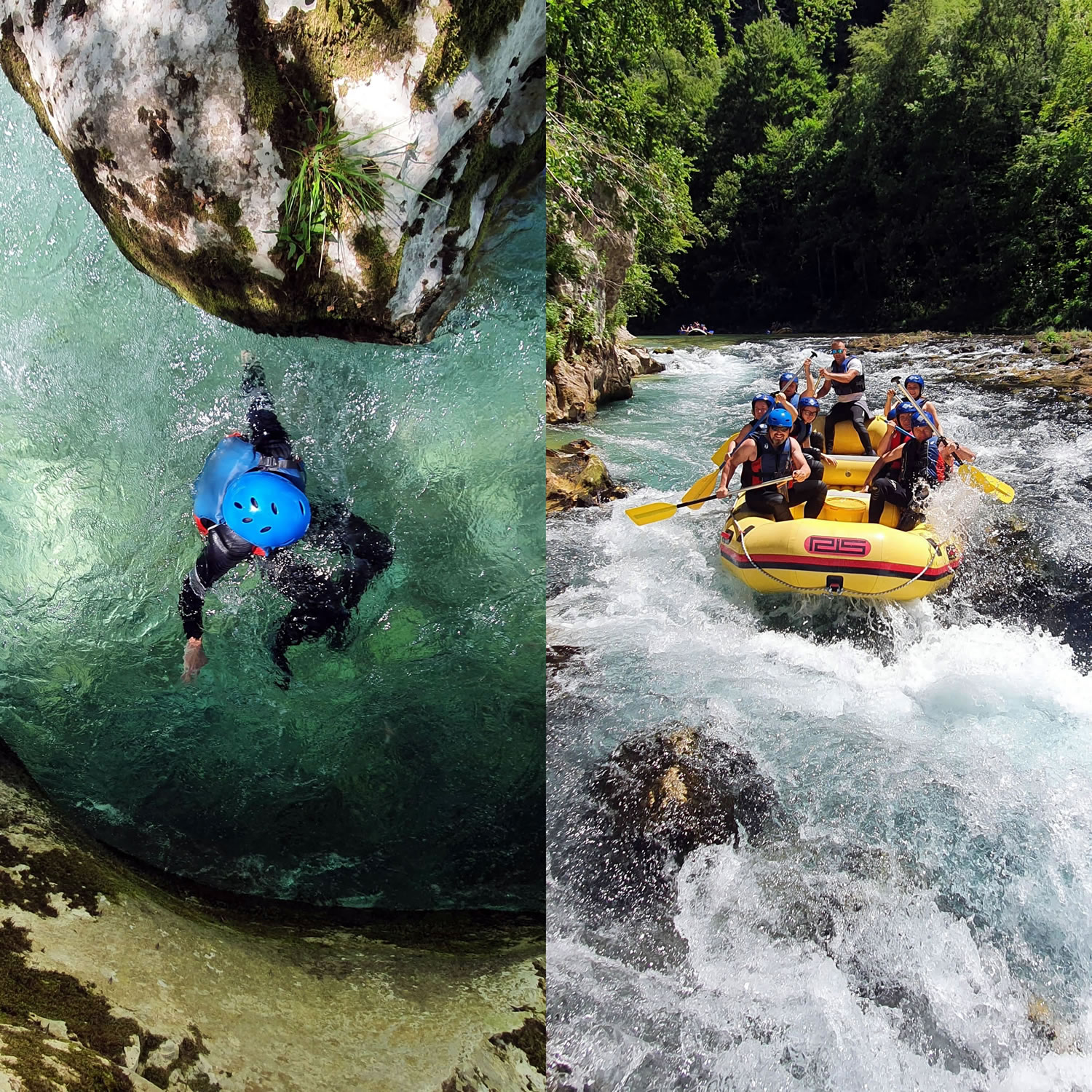 two most beautifull canyons in Konjic area