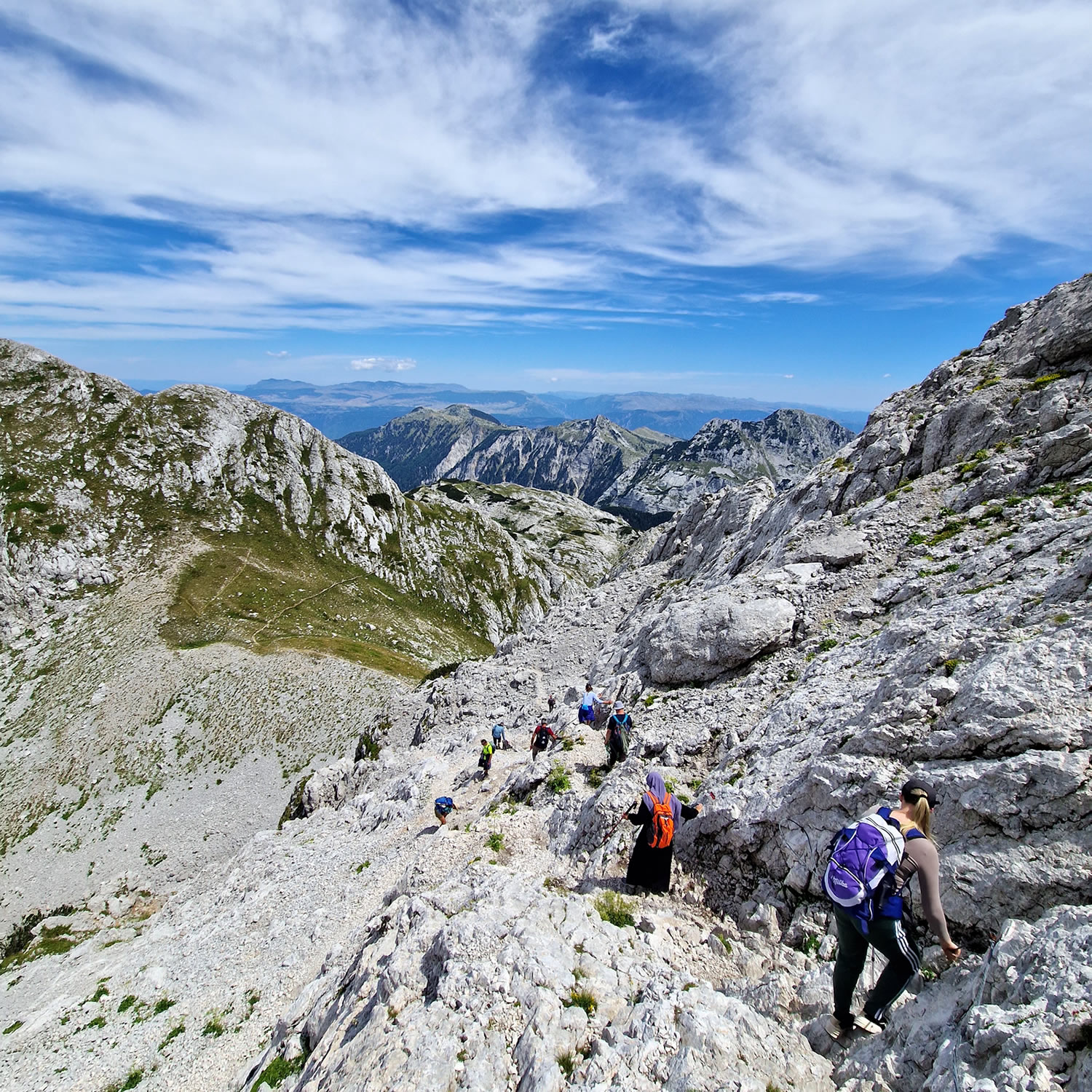 Hiking tour on Herzegovina Himalayas