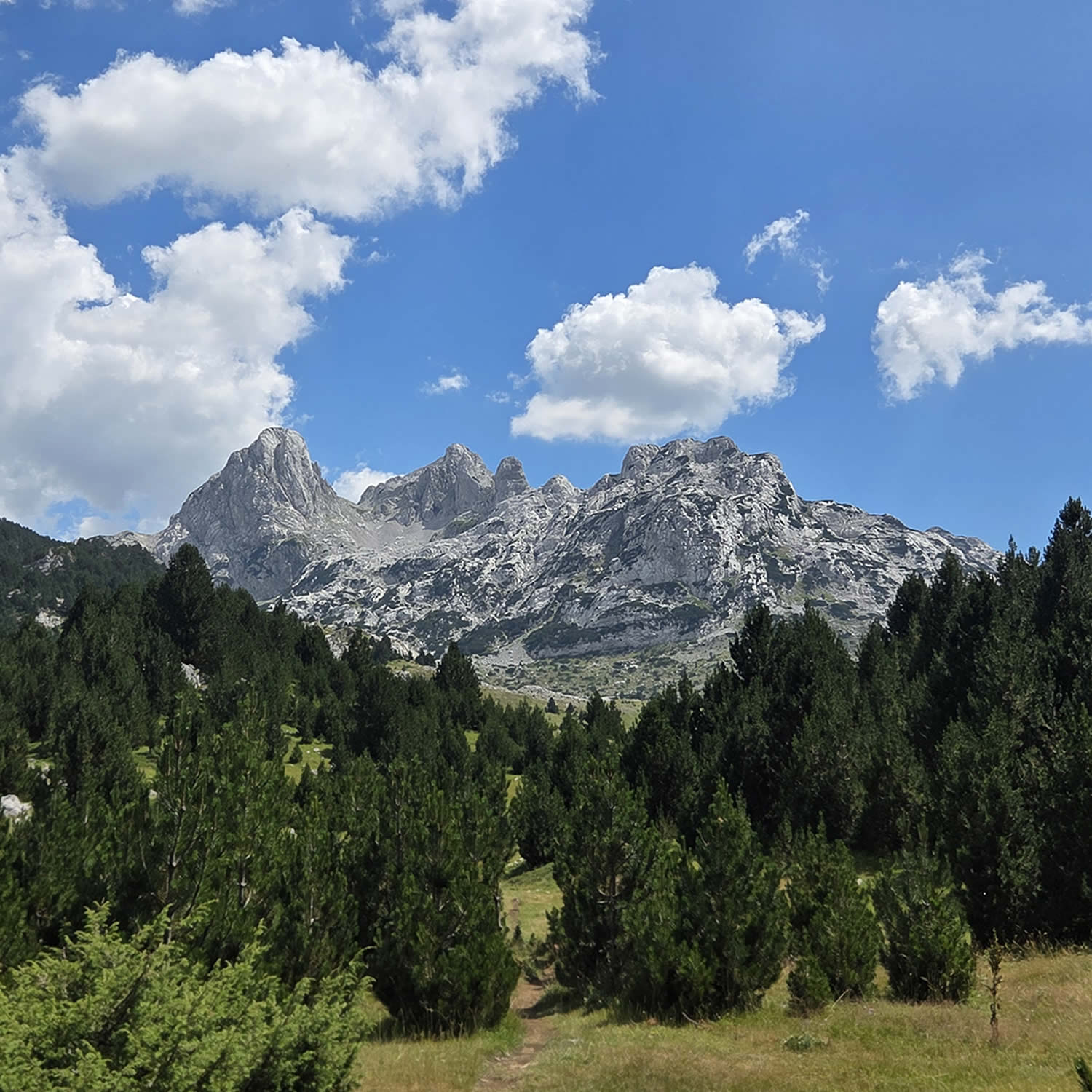 Hiking in the mountains near Konjic